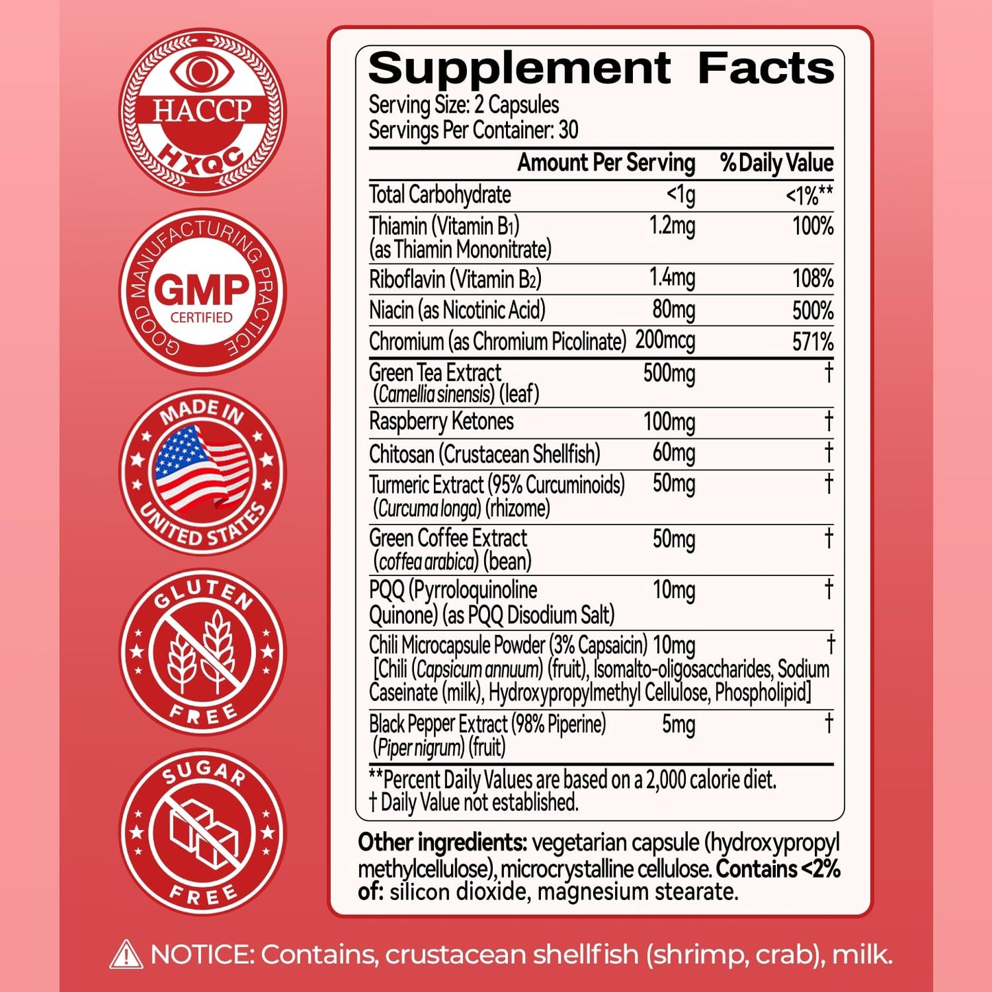 OxyEnergy AMPK Metabolic Activator Weight Loss Supplement, 60 Capsules