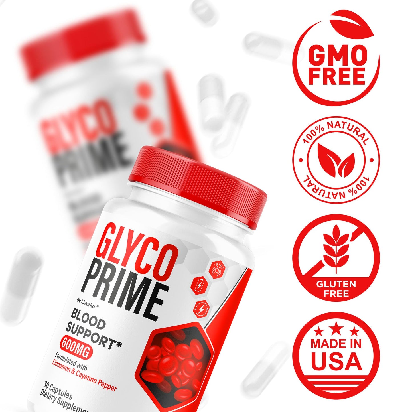 LIVORKA Glyco Prime Capsules, 150 Capsules