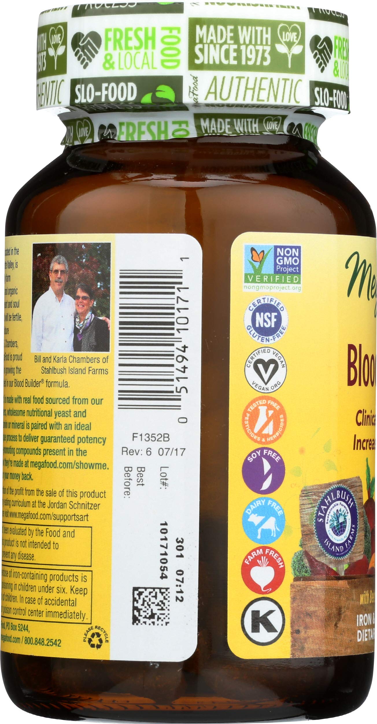 MegaFood Blood Builder DailyFoods Tablet 1 Count