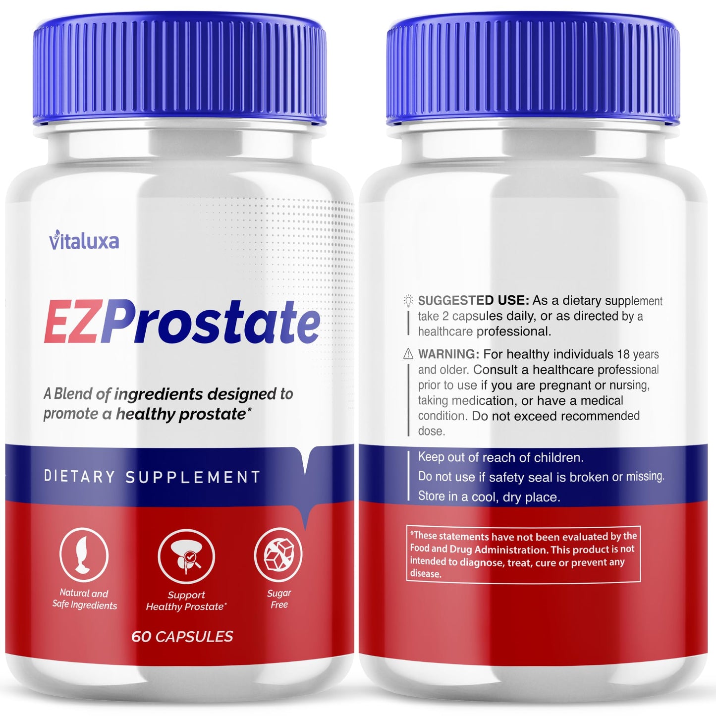 Vitaluxa EZ Prostate 120 Capsules