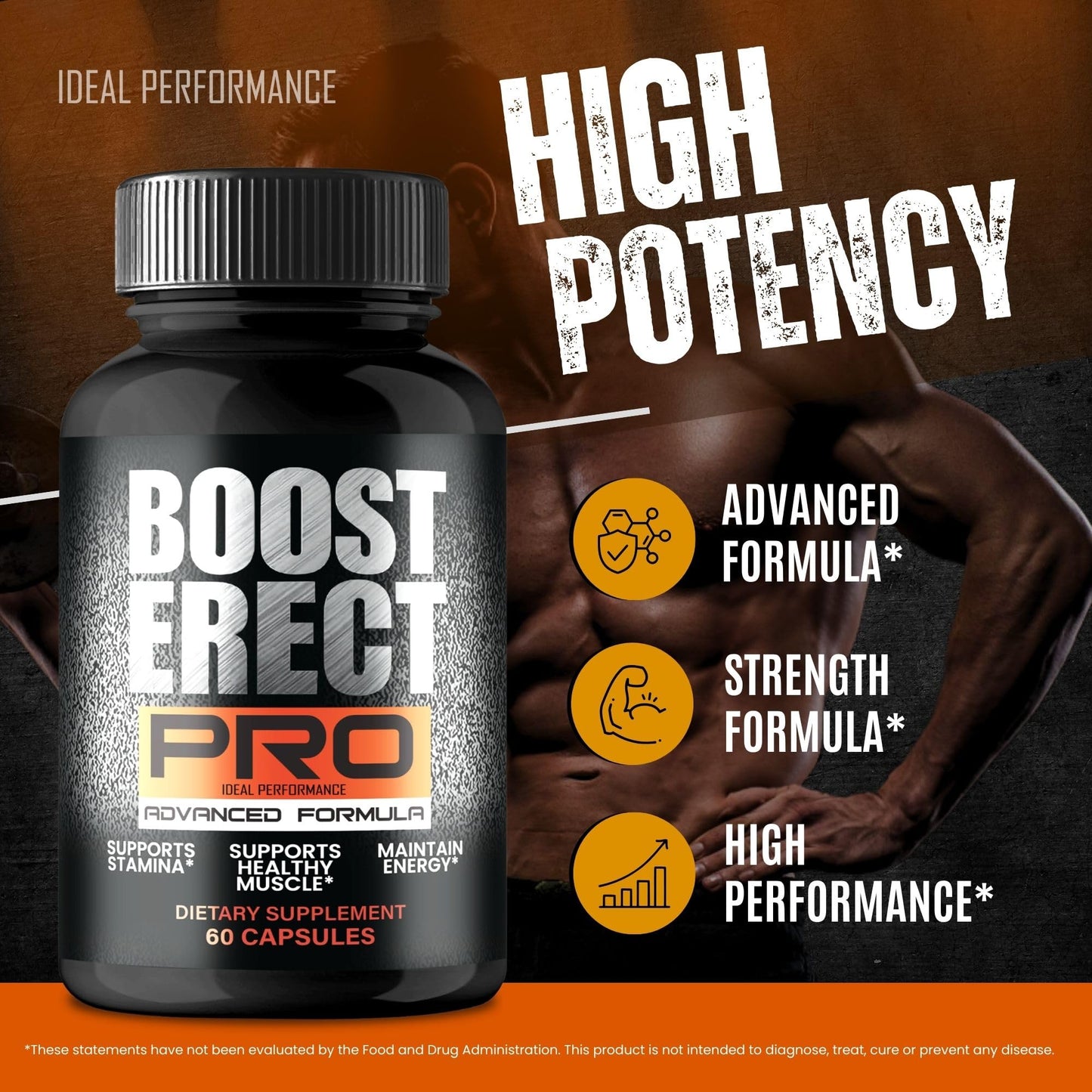 IDEAL PERFORMANCE Boost Erect Capsules 60 Count