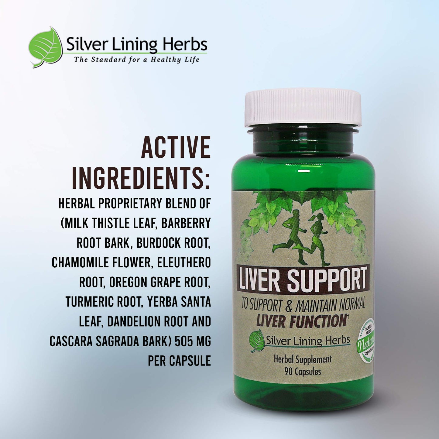 Silver Lining Herbs Liver Support Capsules 1 Count