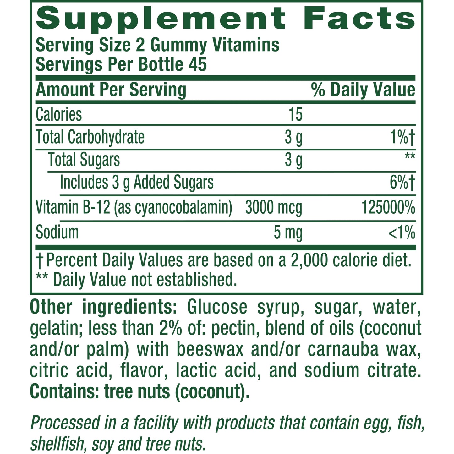 Vitafusion Extra Strength Vitamin B12 Gummies 90 Count