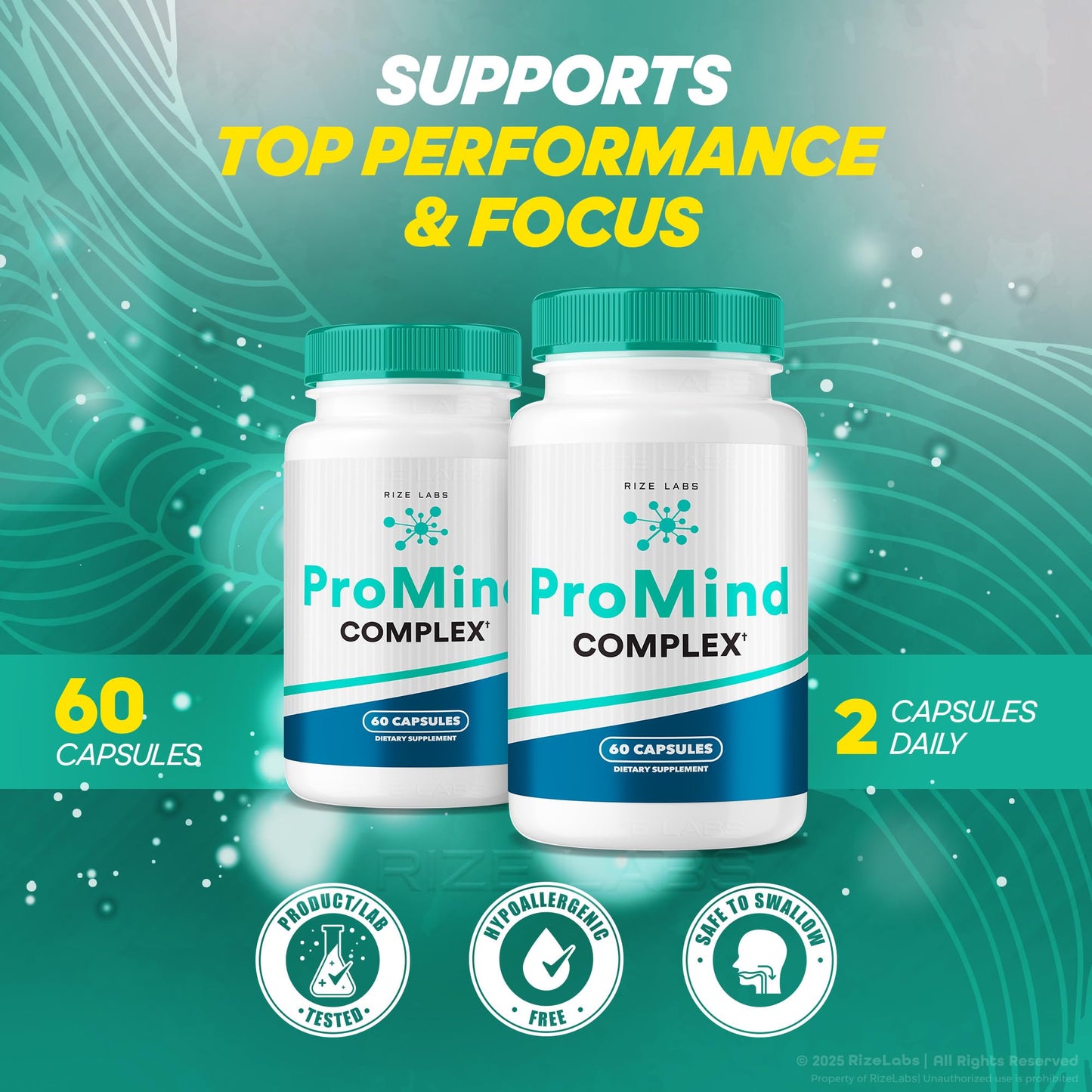 Rize Labs ProMind Complex 180 Capsules