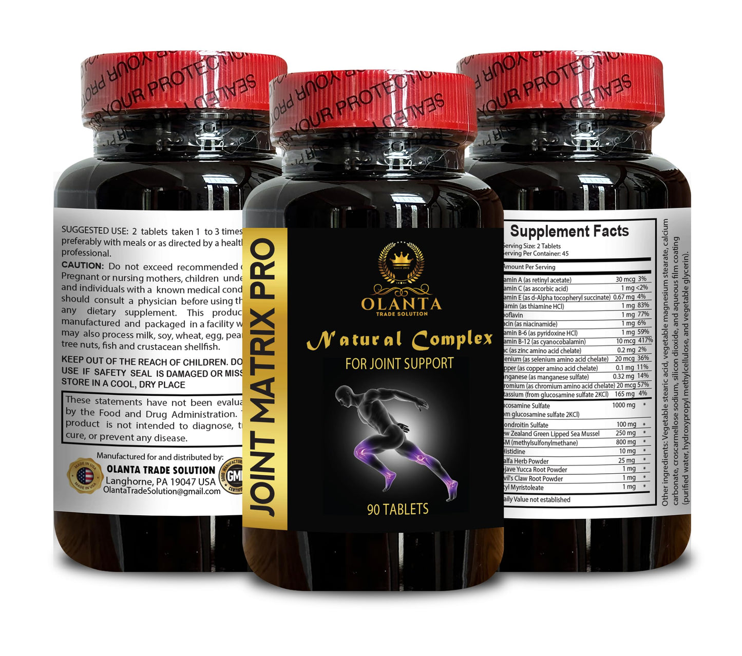 OLANTA TRADE SOLUTION Joint Matrix PRO 90 Tablets