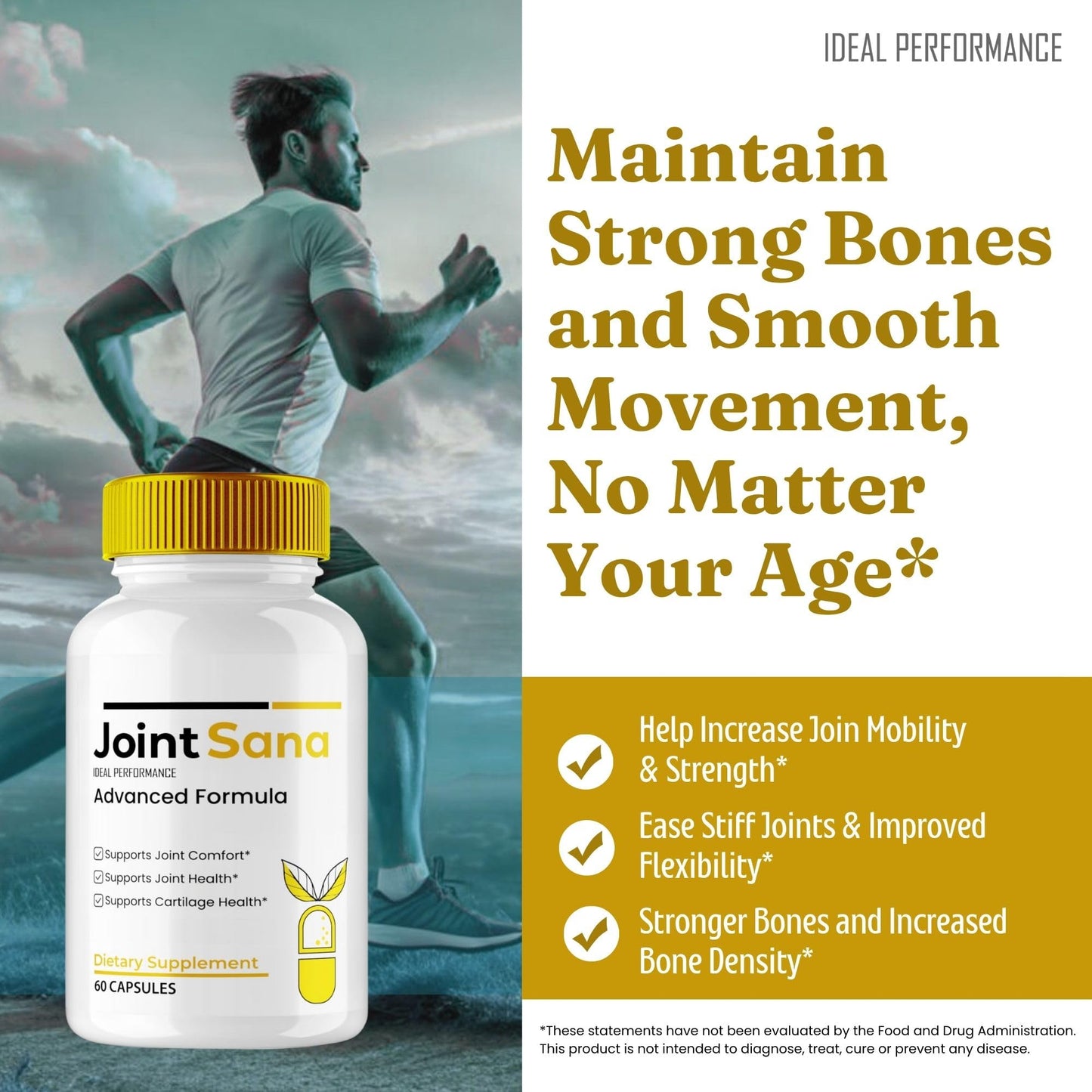 IDEAL PERFORMANCE Joint Sana Capsules 120 Capsules