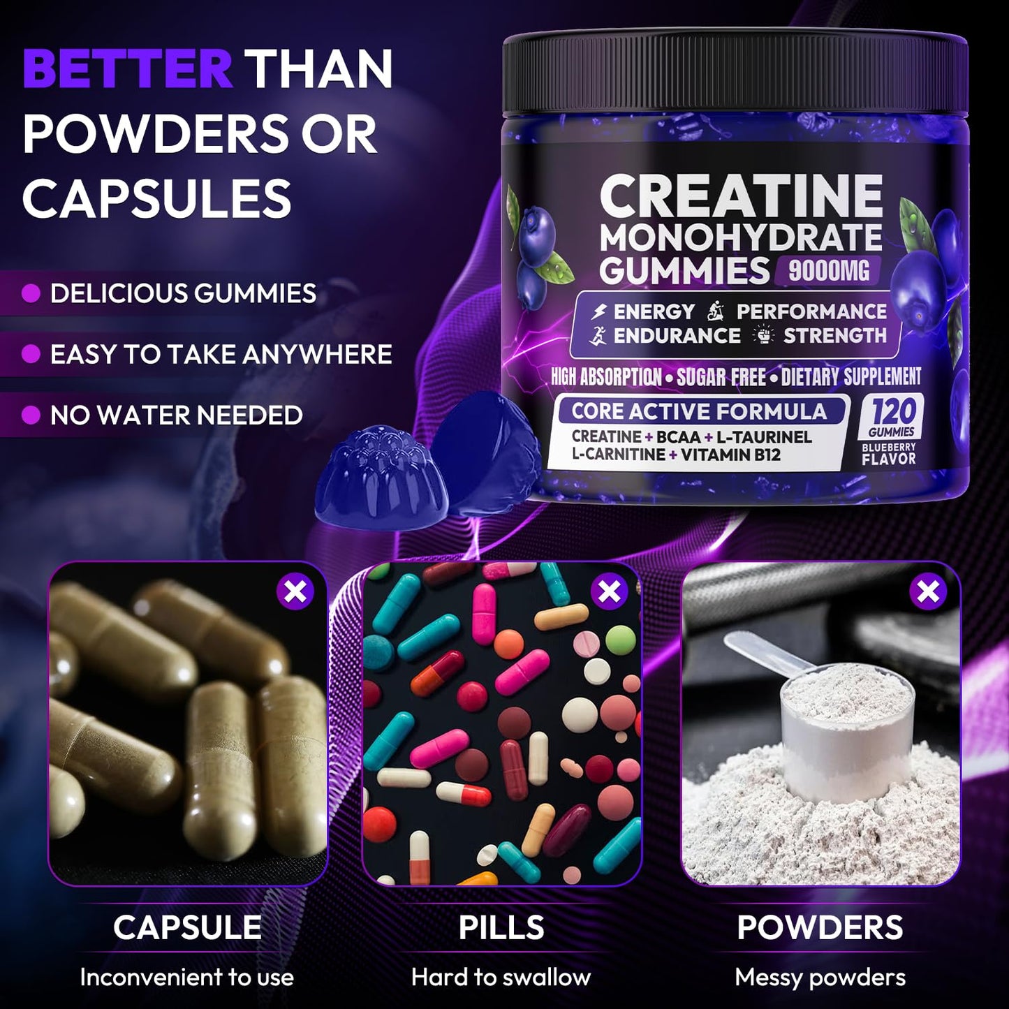 Cytona Creatine Monohydrate Gummies 240