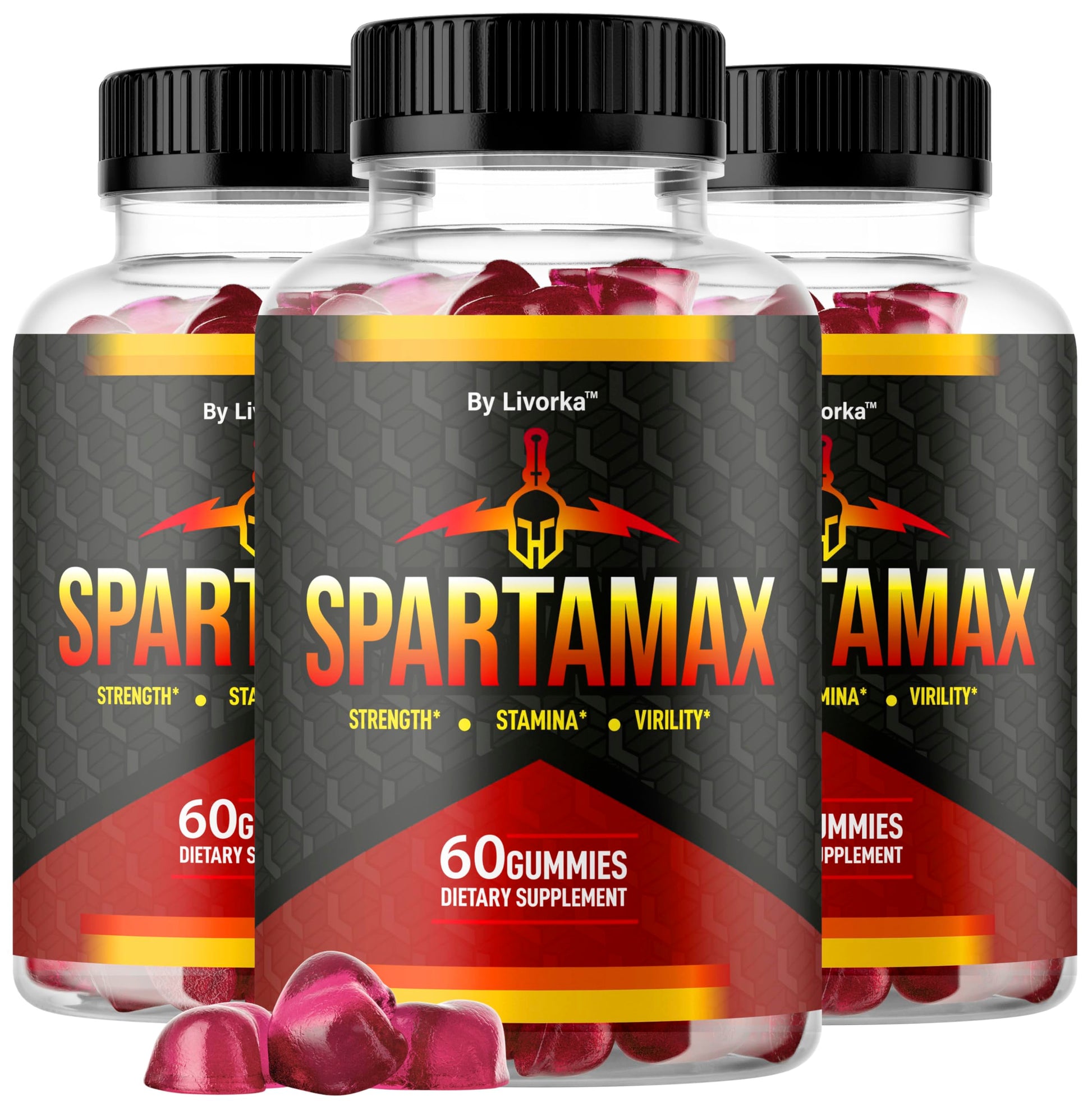 LIVORKA Spartamax Gummies 180 Count
