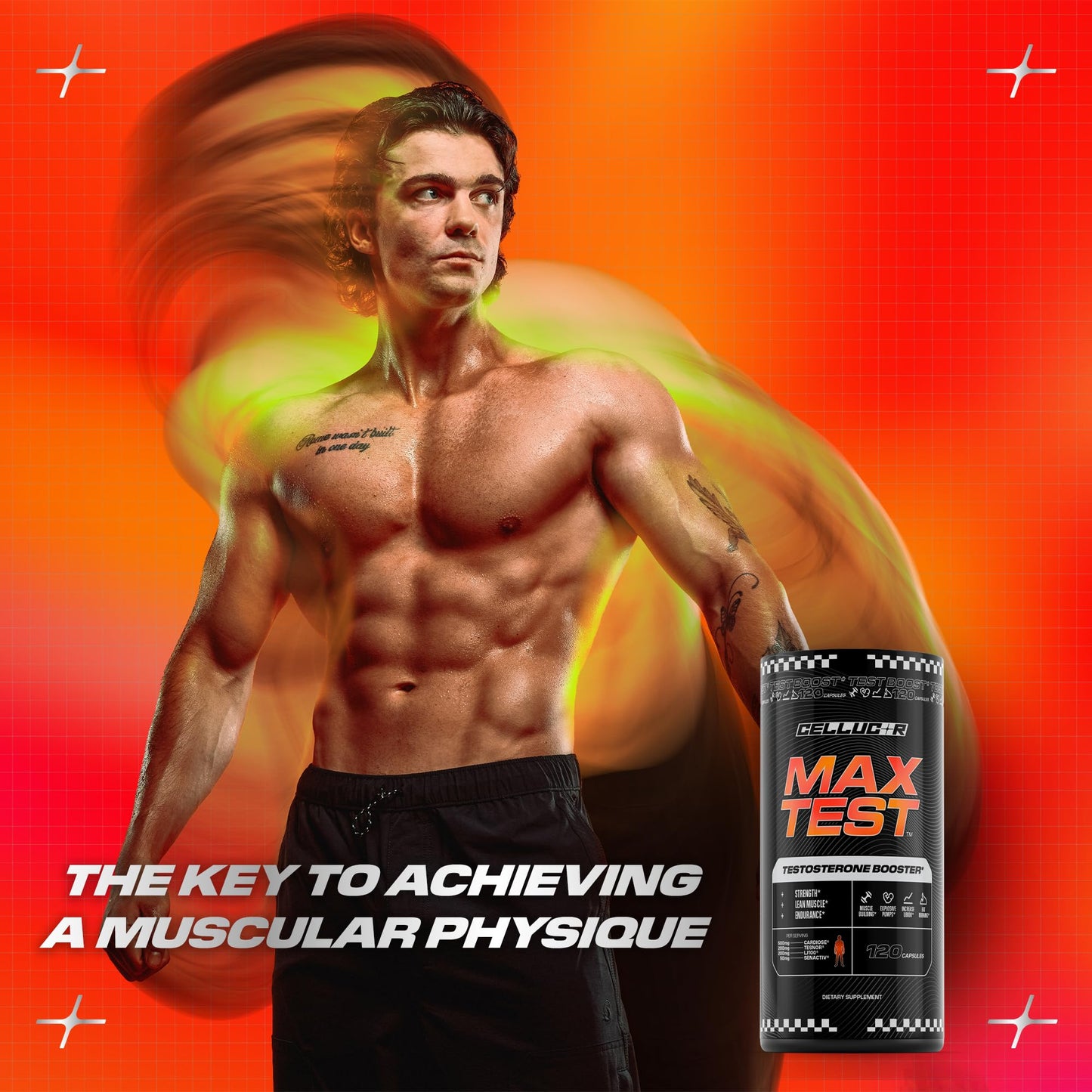 Cellucor Max Test Testosterone Booster Capsule 120 Count