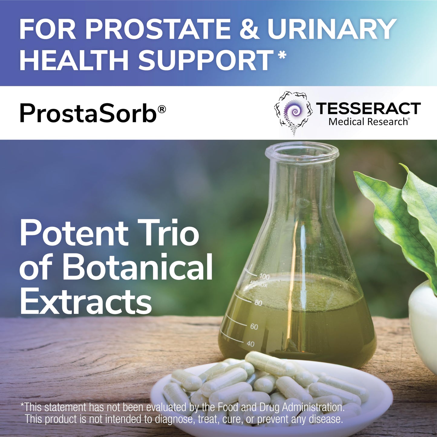 Tesseract Medical Research ProstaSorb Capsule, 60 Vegetarian Capsules