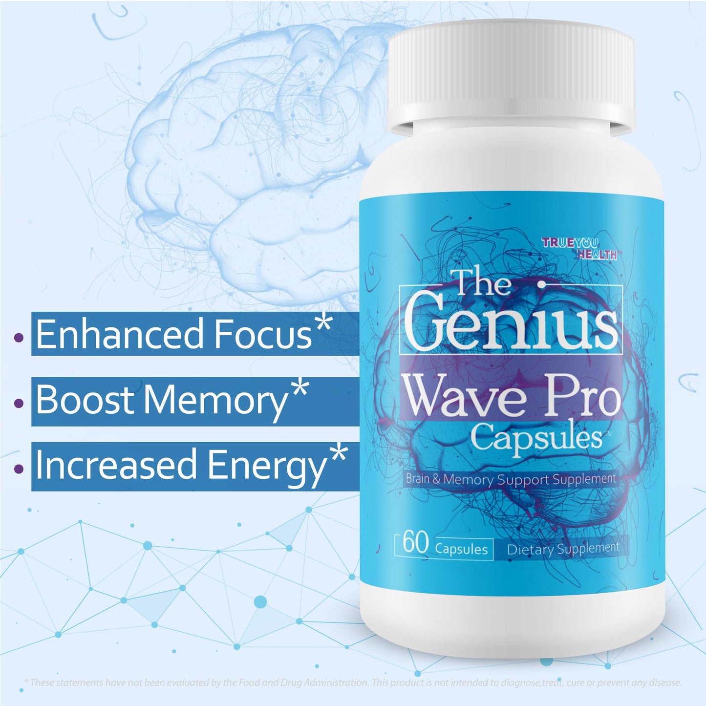 True You Health The Genius Wave Pro 60 Capsules