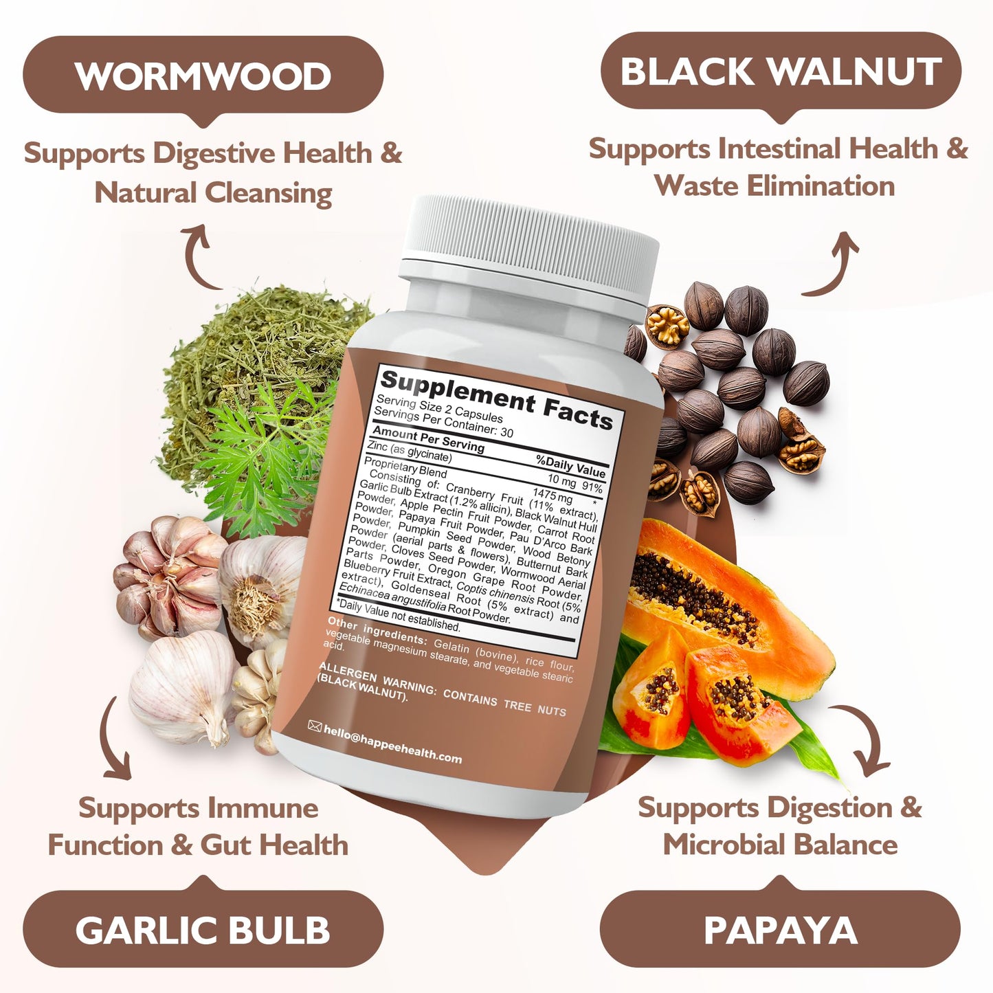 Happee ParaComplex Intestinal Guard 60 Capsules