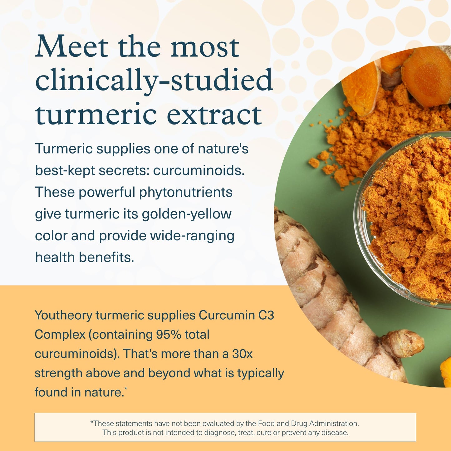 Youtheory Turmeric 450 mg with Black Pepper & Olive Leaf Supports Joint & Brain Health* Contains Bioenhancers, Curcuminoids & Herbal Extracts, 90 Tablets