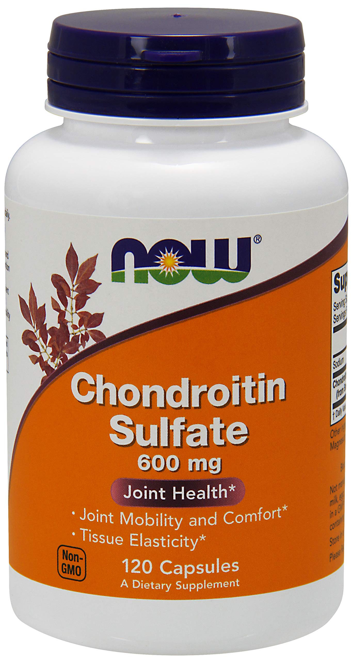 NOW Foods Chondroitin Sulfate 600mg Capsules 240 Count