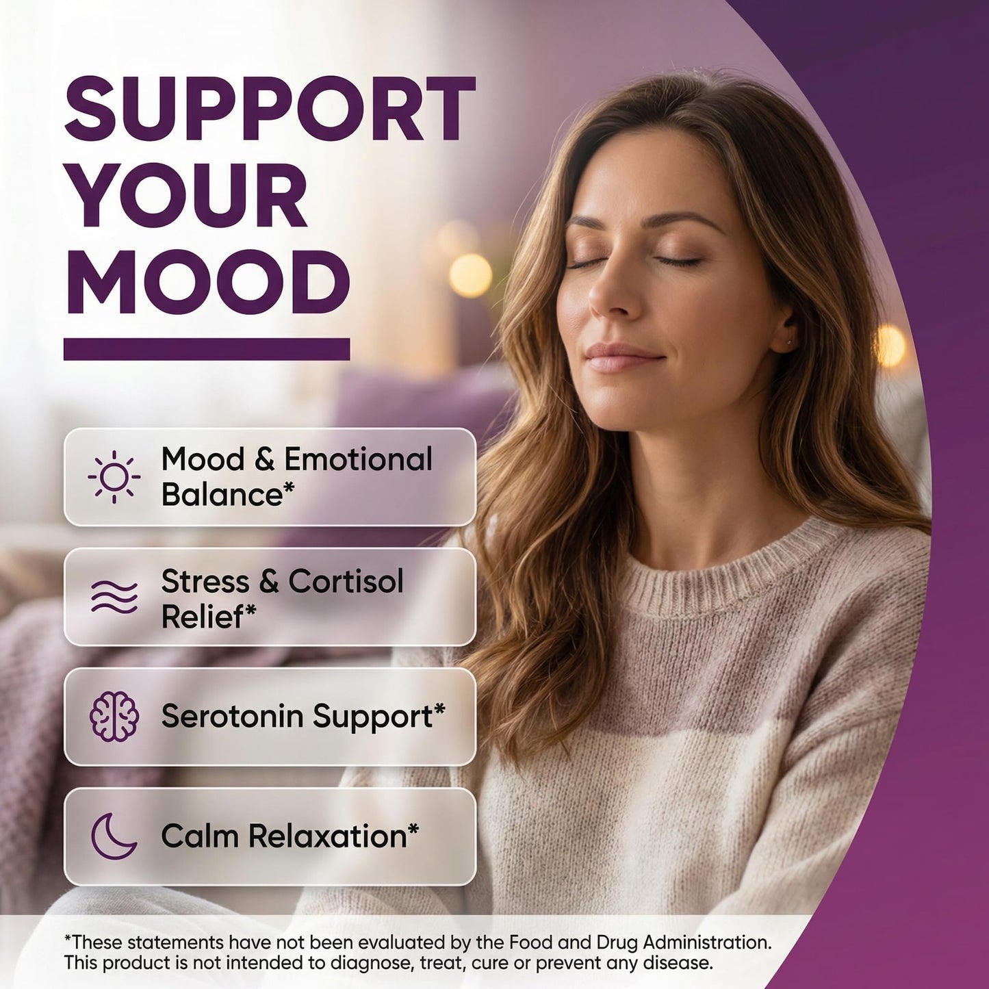 Clean Nutraceuticals AuraZen Mood Support Gummies 60 Gummies