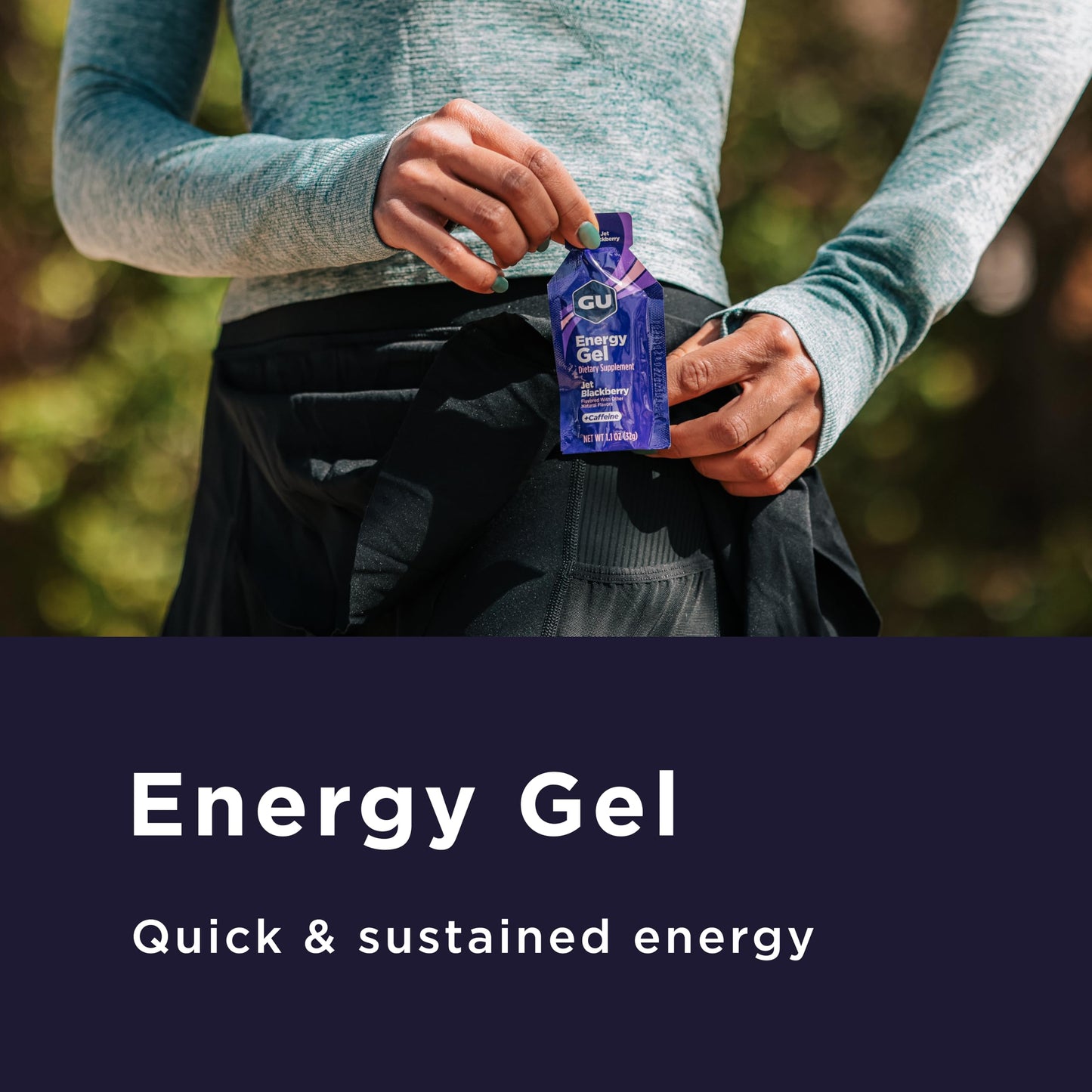 GU Energy Original Energy Gels Sticks, 48 Count