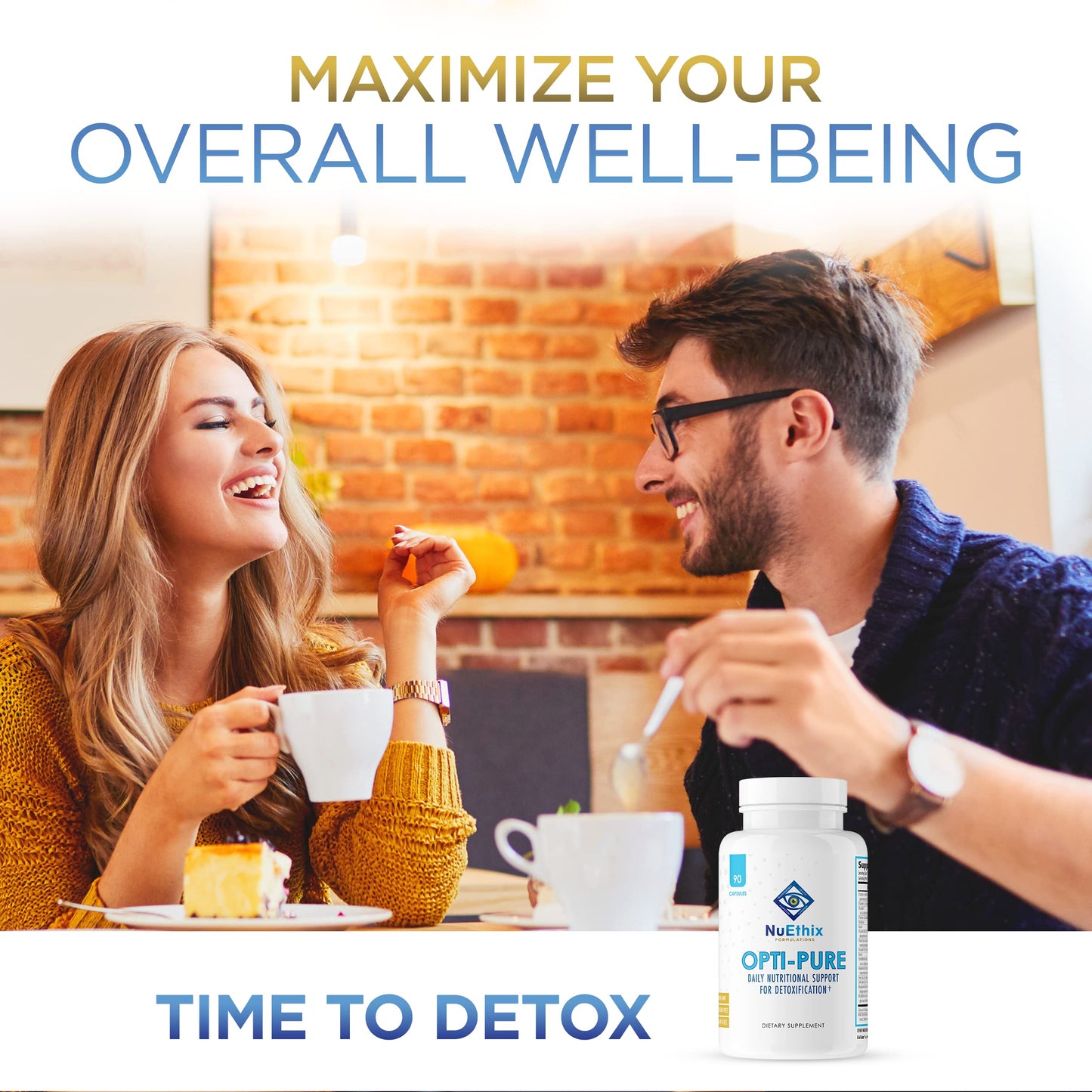 NuEthix Formulations Detoxification and Microbiome Balance Supplement Bundle, Capsule, 90 Servings