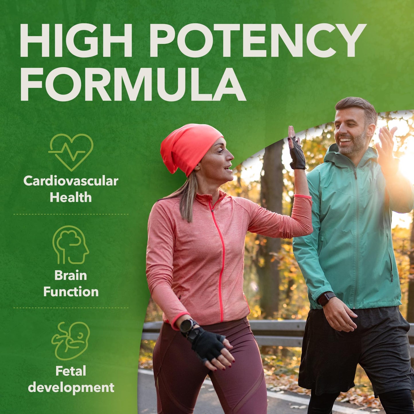 PlantFusion Vegan High Potency Methylfolate 5-MTHF Sublingual Lozenges, 60 Count