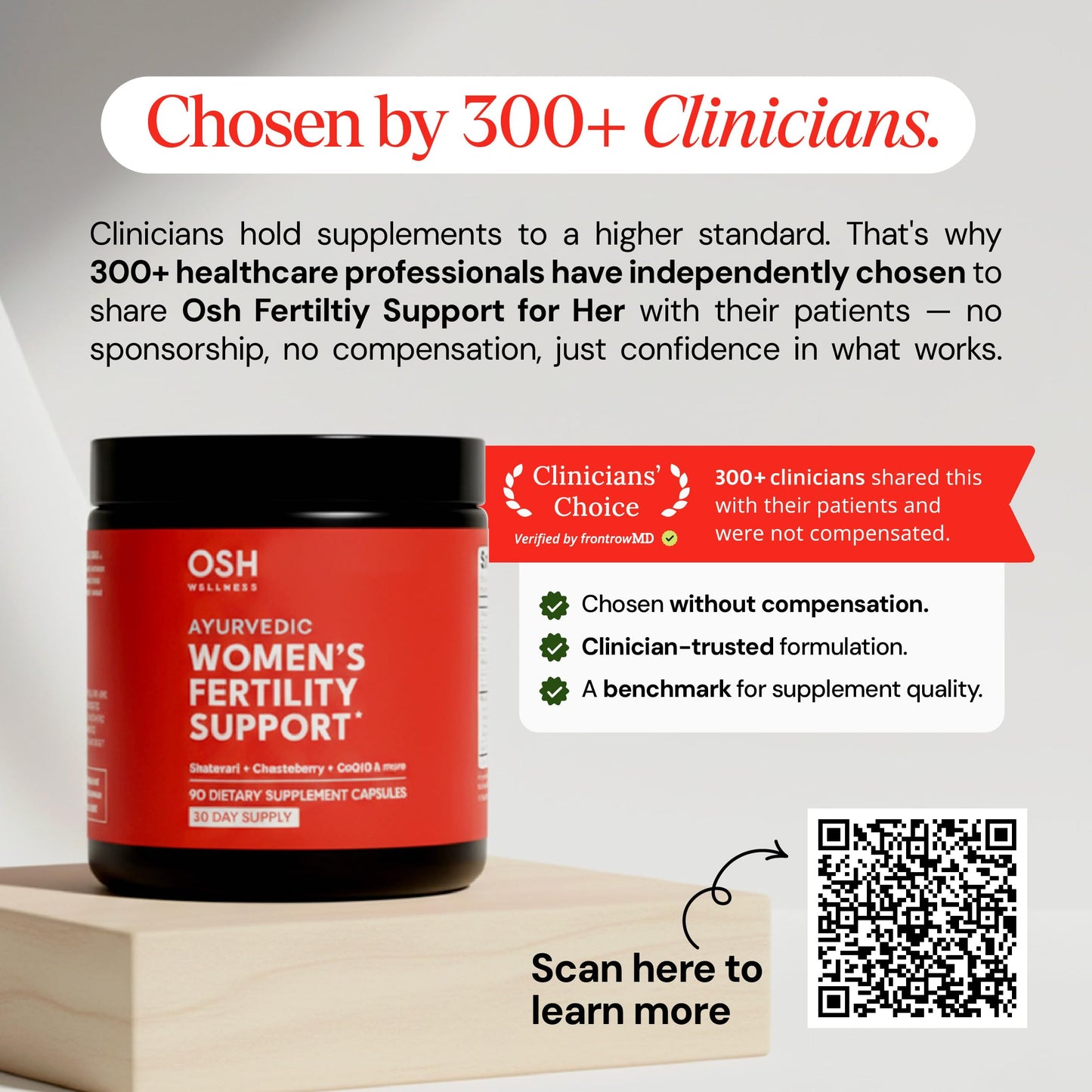 Freshly Moms Ayurvedic Fertility Supplements for Women - 90 Capsules