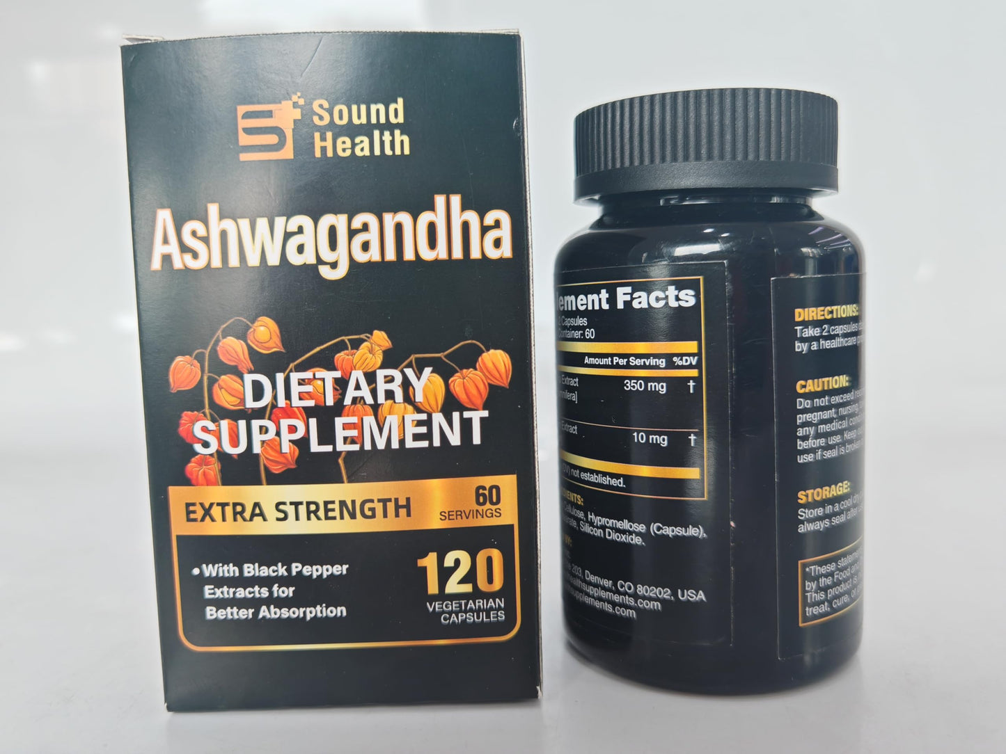 Sound Health Bloom Ashwagandha 120 Capsules