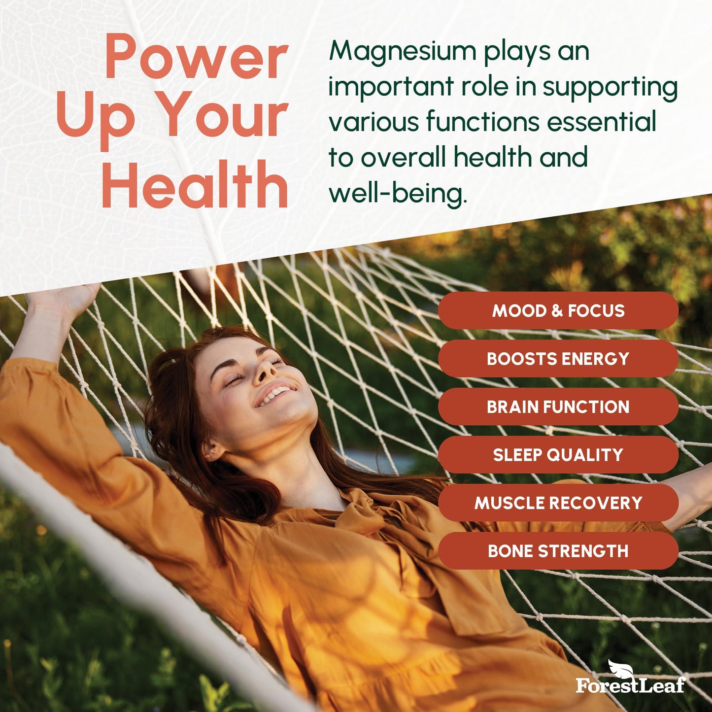 ForestLeaf Magnesium Glycinate 500mg Complex Capsules - Magnesium Supplement for Sleep and Calmness, Non-GMO, 3rd Party Tested, 150 Count