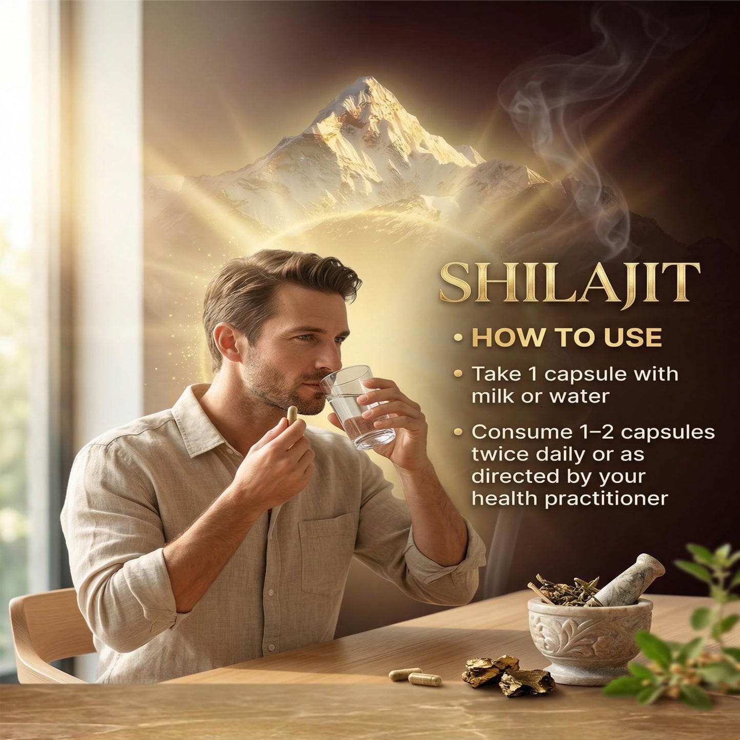 Smaart Health Dr. Pushp's Arogyam Ayurvedm Shilajit, 60 Tablets