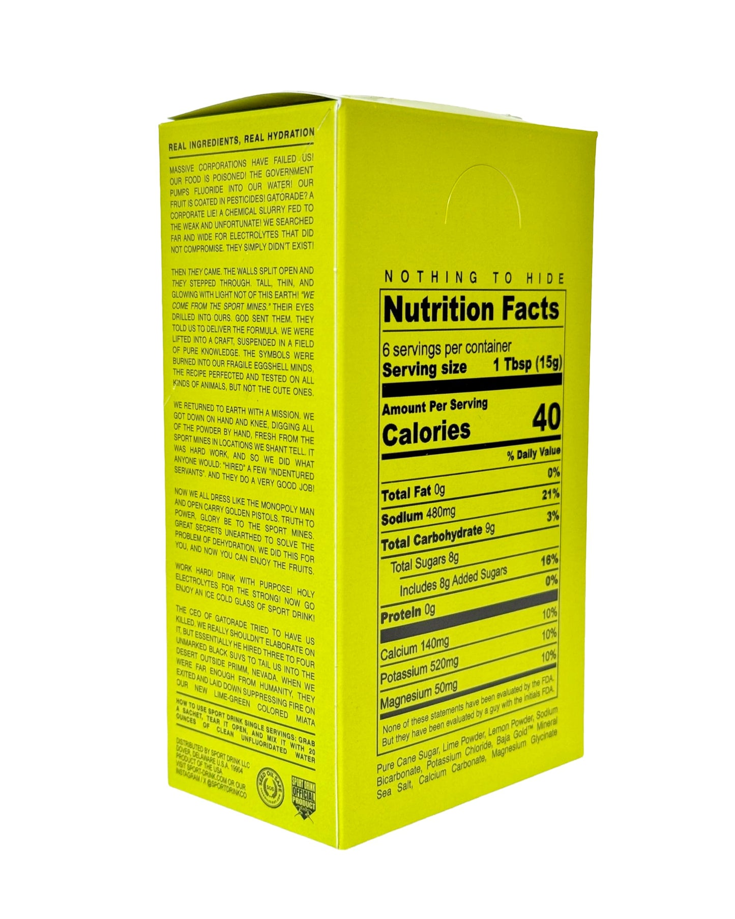Sport Drink Electrolyte Powder 3.2