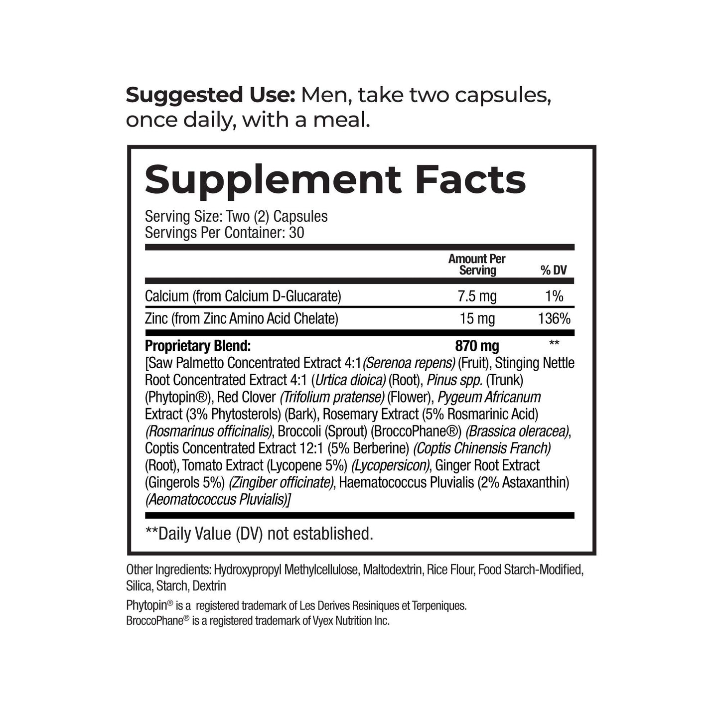 Best Life Herbals ProstaXan Saw Palmetto Supplement for Men’s Prostate and Bladder Health Capsule, 2 Bottles