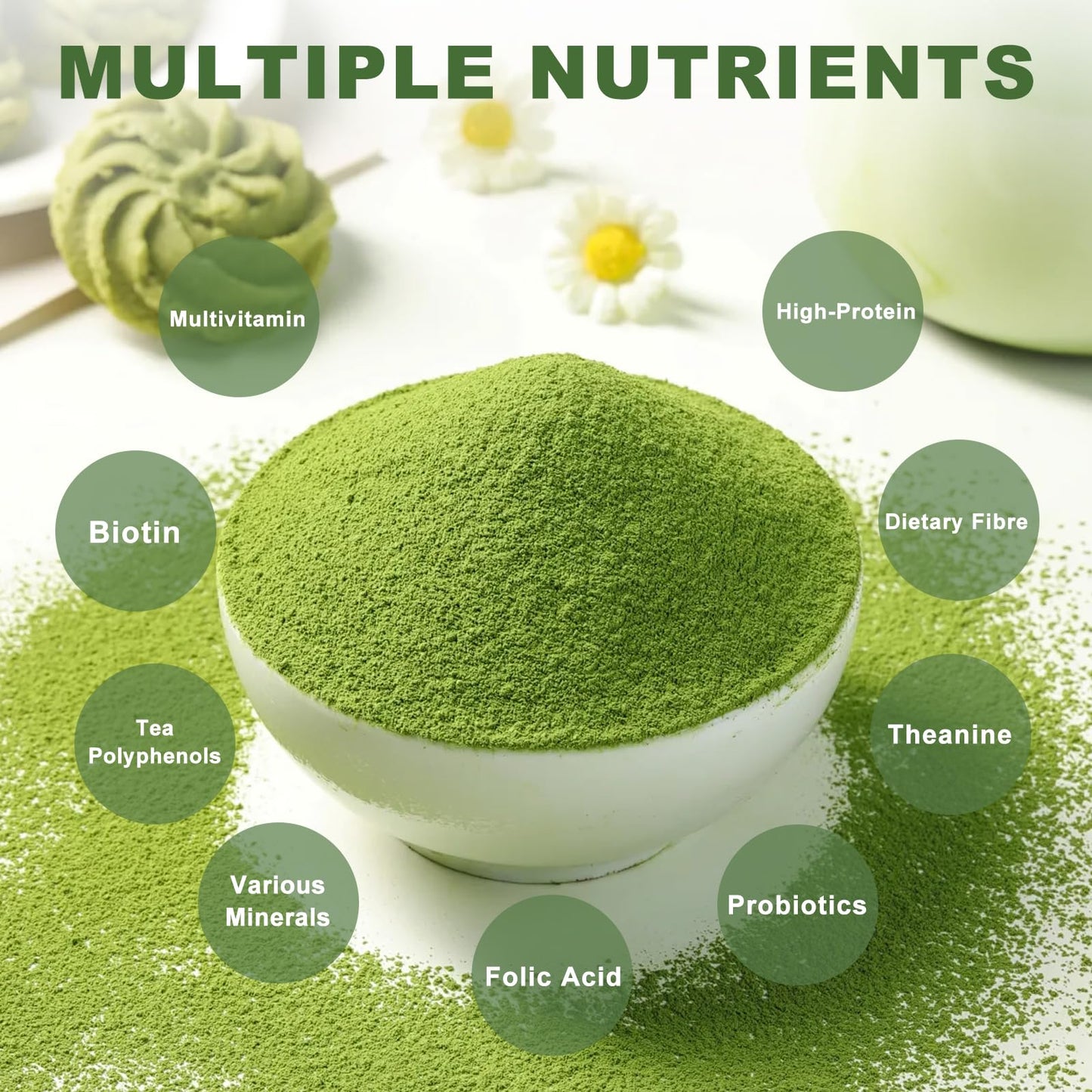 DR YES Organic Grade Matcha Powder 8.47 oz
