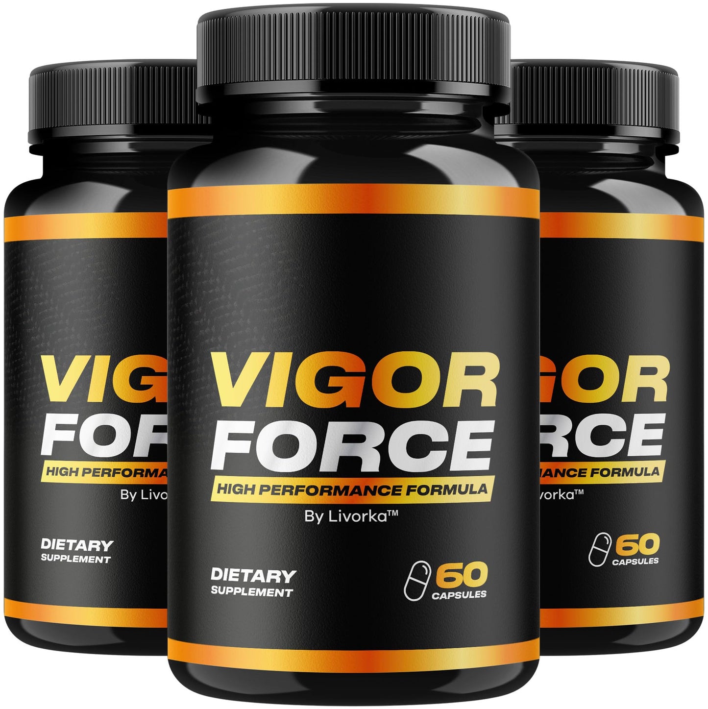 LIVORKA Vigor Force for Men Capsules, 180 Capsules