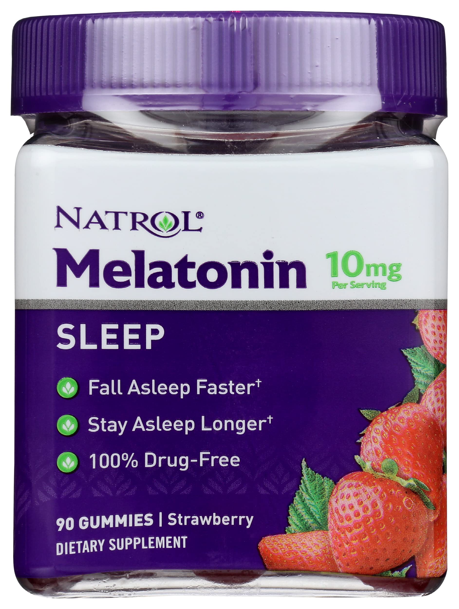 Natrol Melatonin Gummies Chewable 10mg, 90 Count