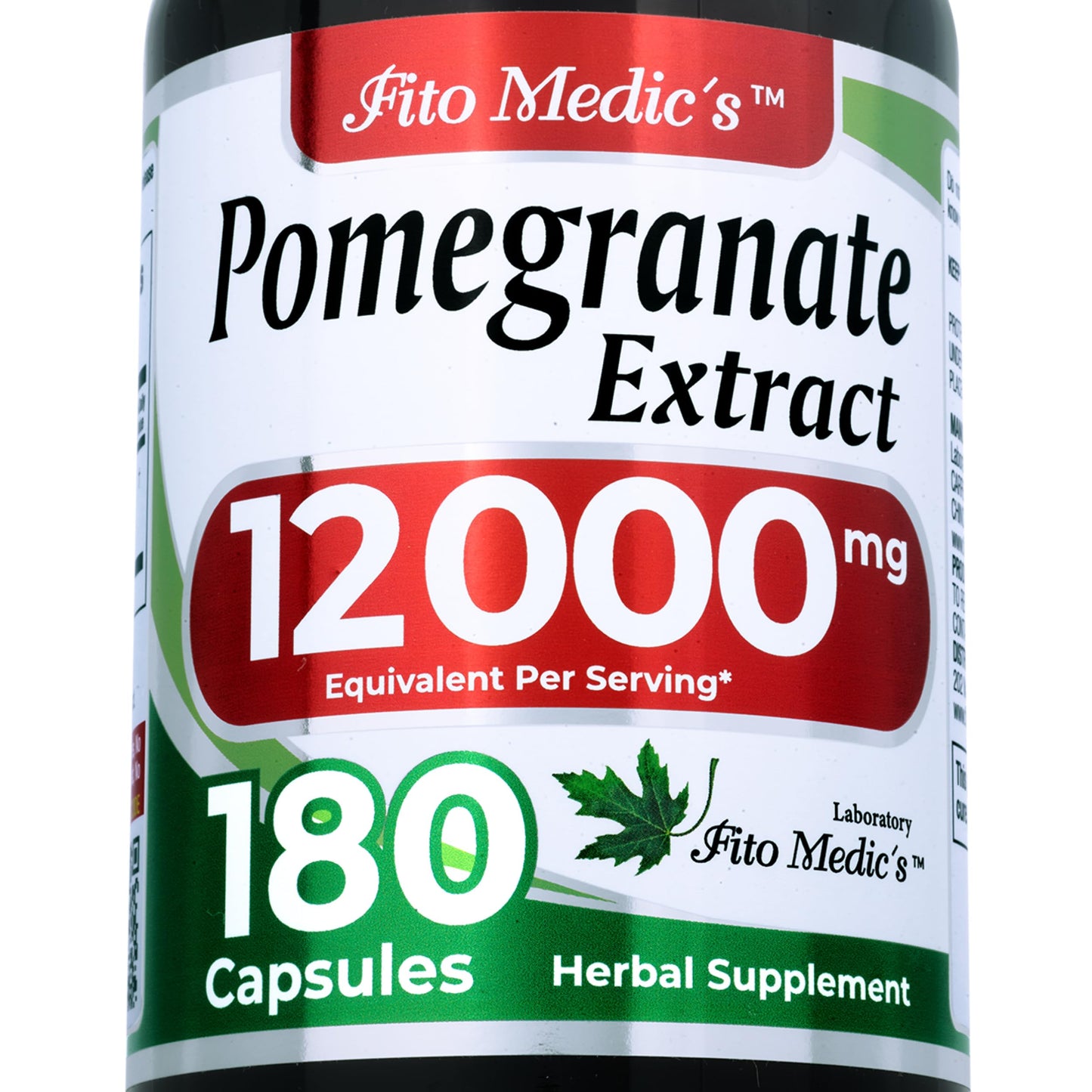 FITO MEDIC'S Pomegranate Extract Supplement Capsule 1 Count