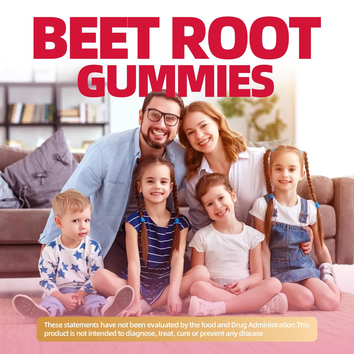 VAEYAE Beet Root Gummies, 60 Count