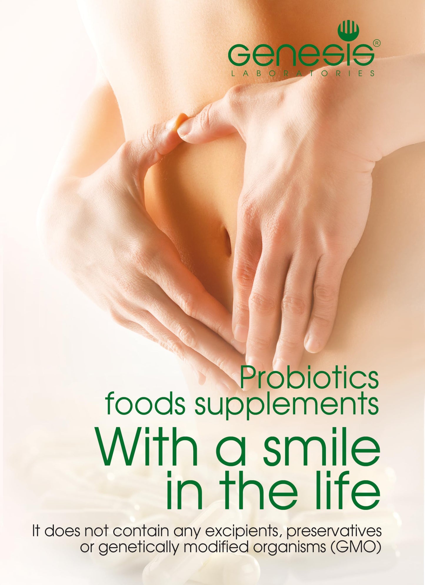 Genesis LABORATORIES LB Probiotic Daily Lactobacillus Bulgaricus Capsule, 90 Count