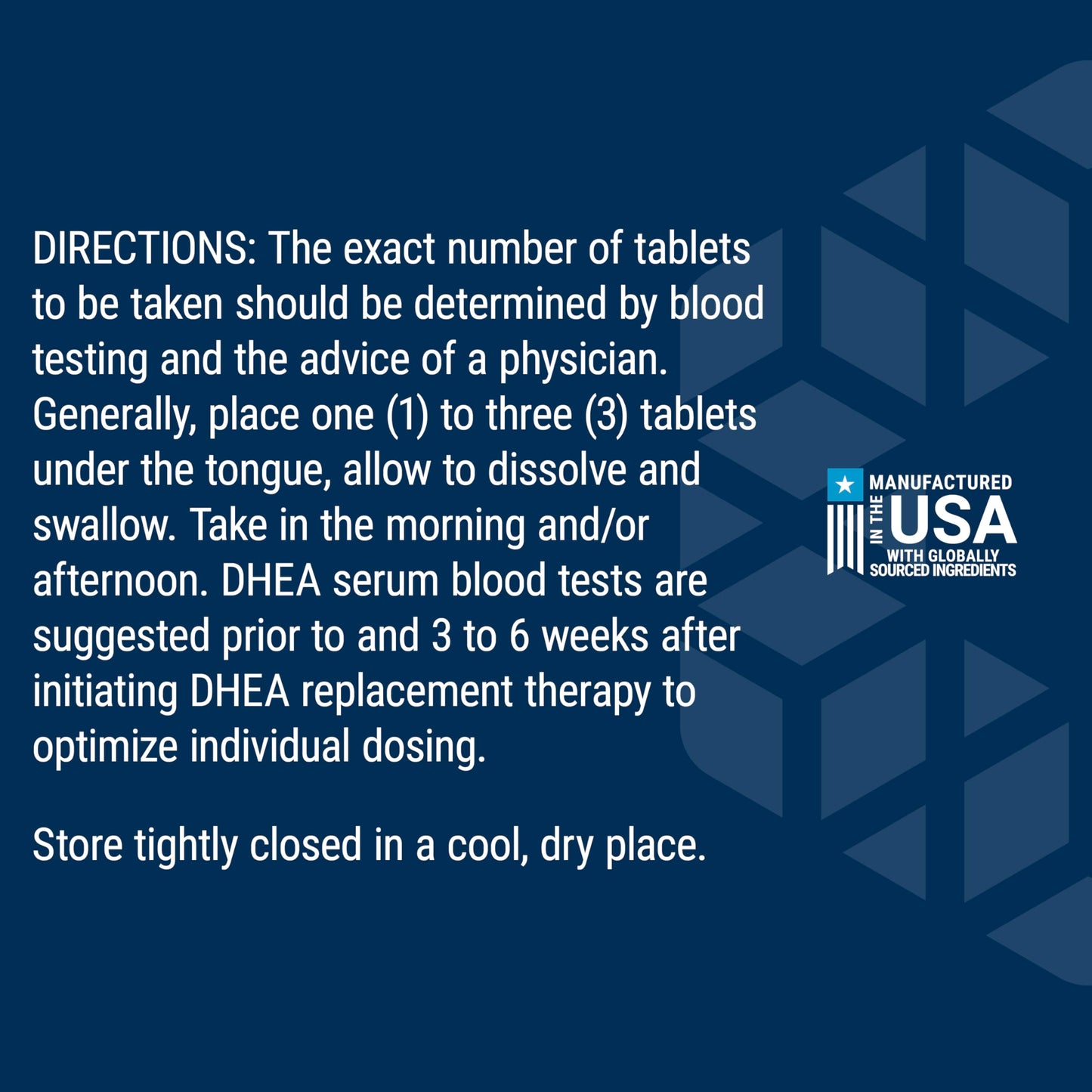 Life Extension DHEA 25 mg Tablet, 100 Count