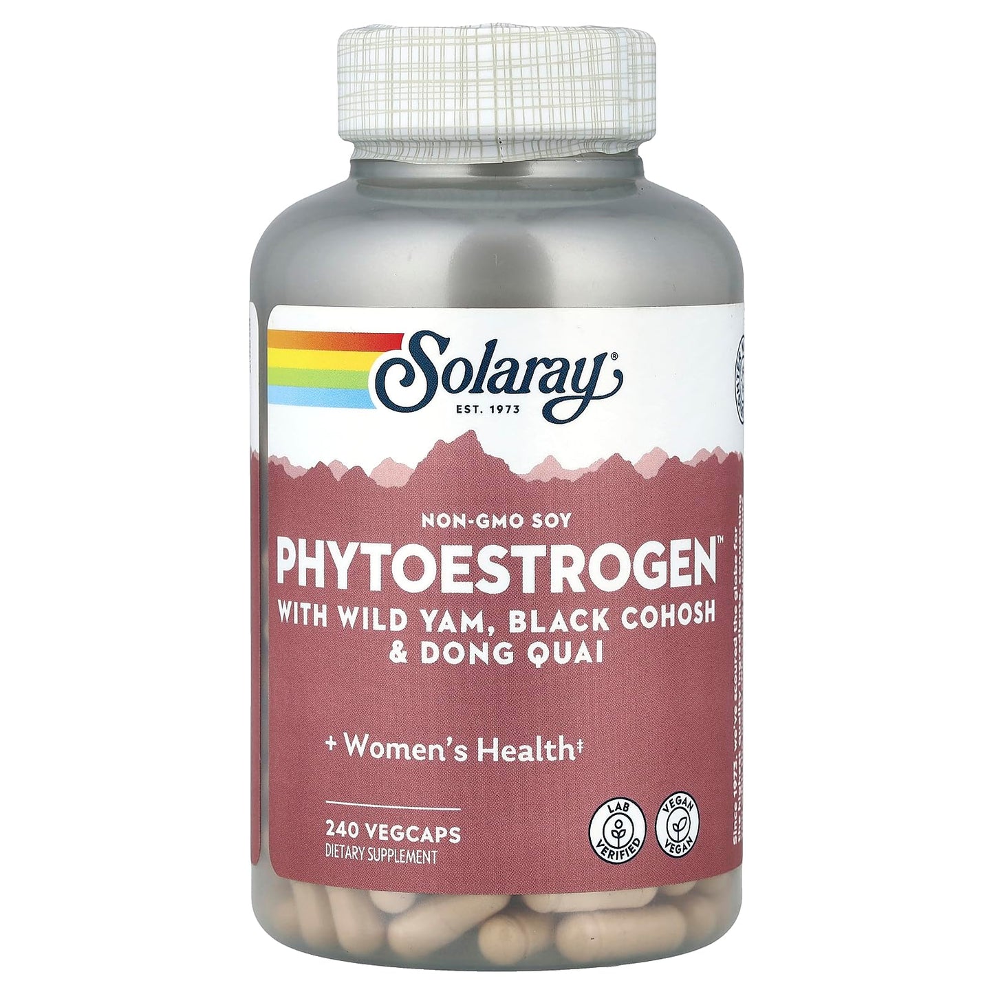 Solaray Phytoestrogen Supplement Capsules 240