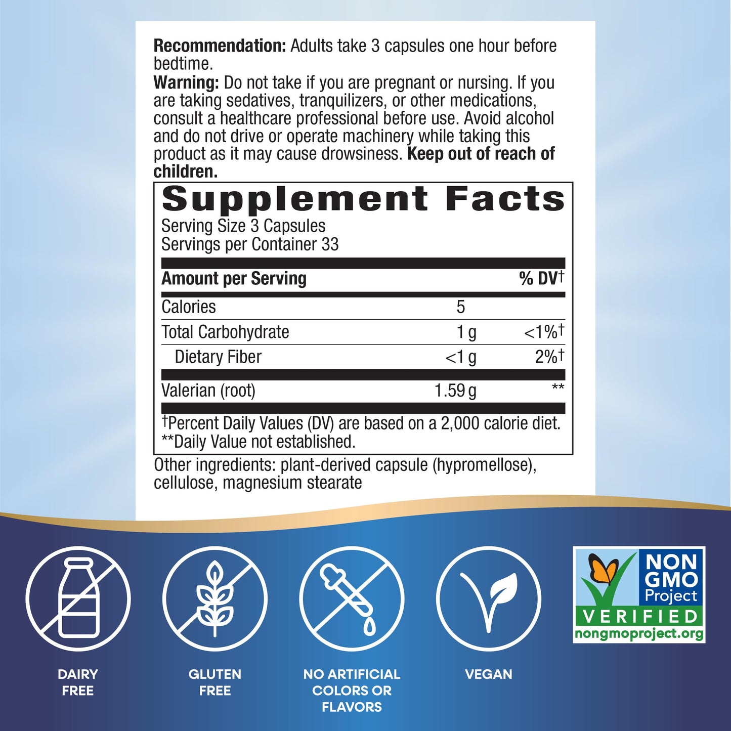 Nature's Way Valerian Root Capsules 200