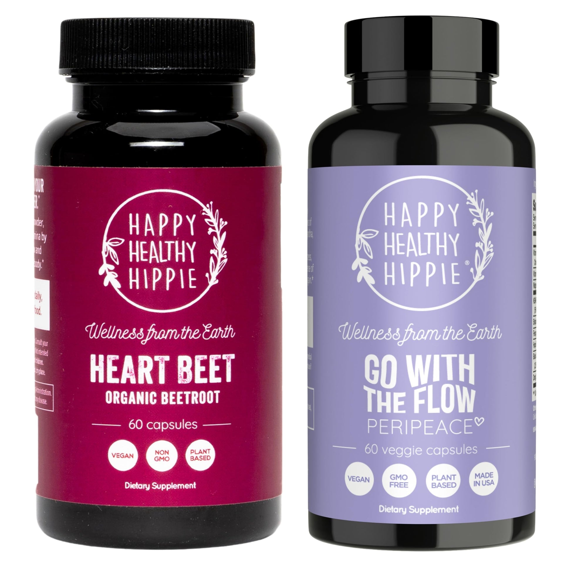 Happy Healthy Hippie PeriPeace Supplements for Women Capsules, 120