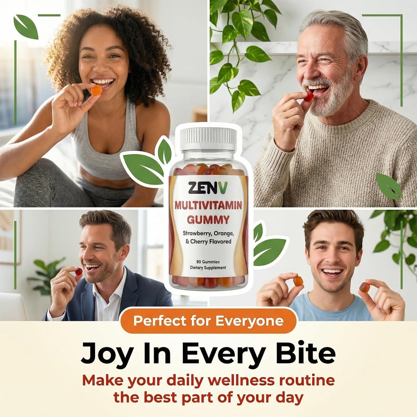 ZENV Adult Multivitamin Gummies 90 Count