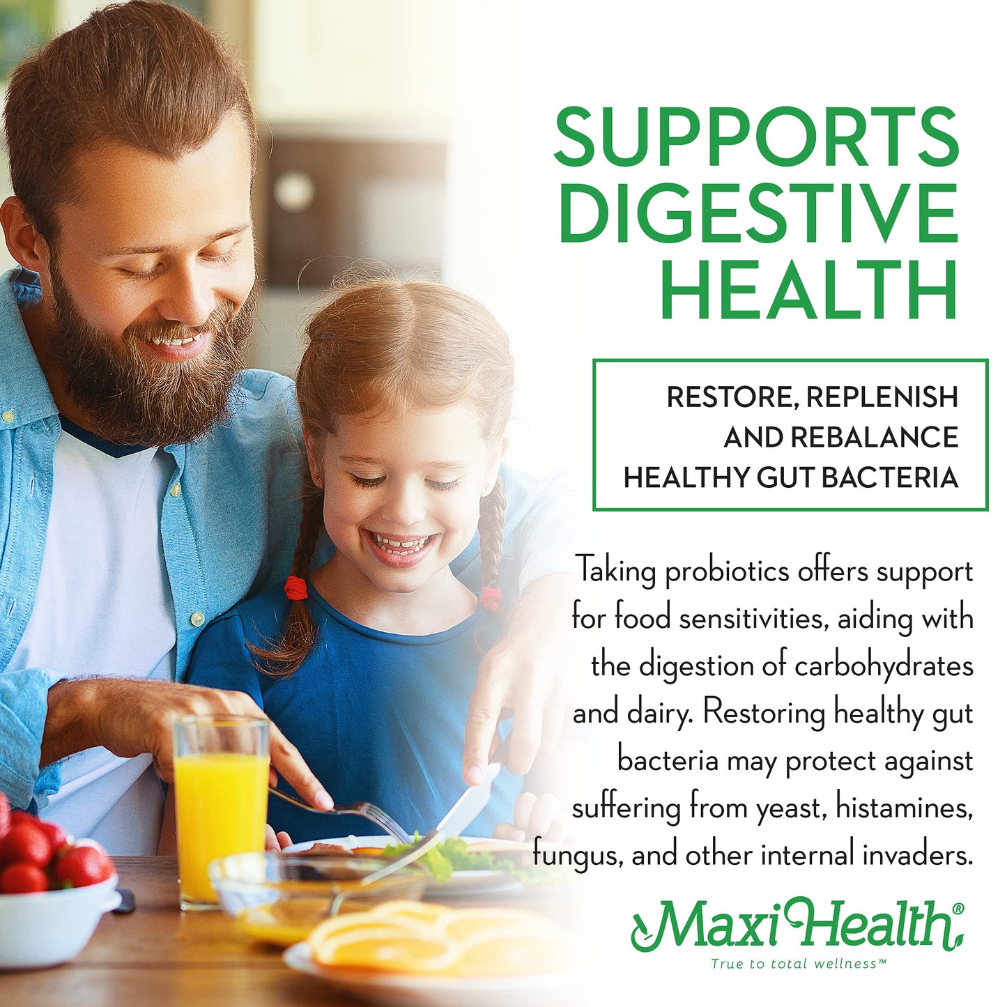 Maxi Health Maxi Active Pro-30 Chewables Probiotics for Kids, 30 Count