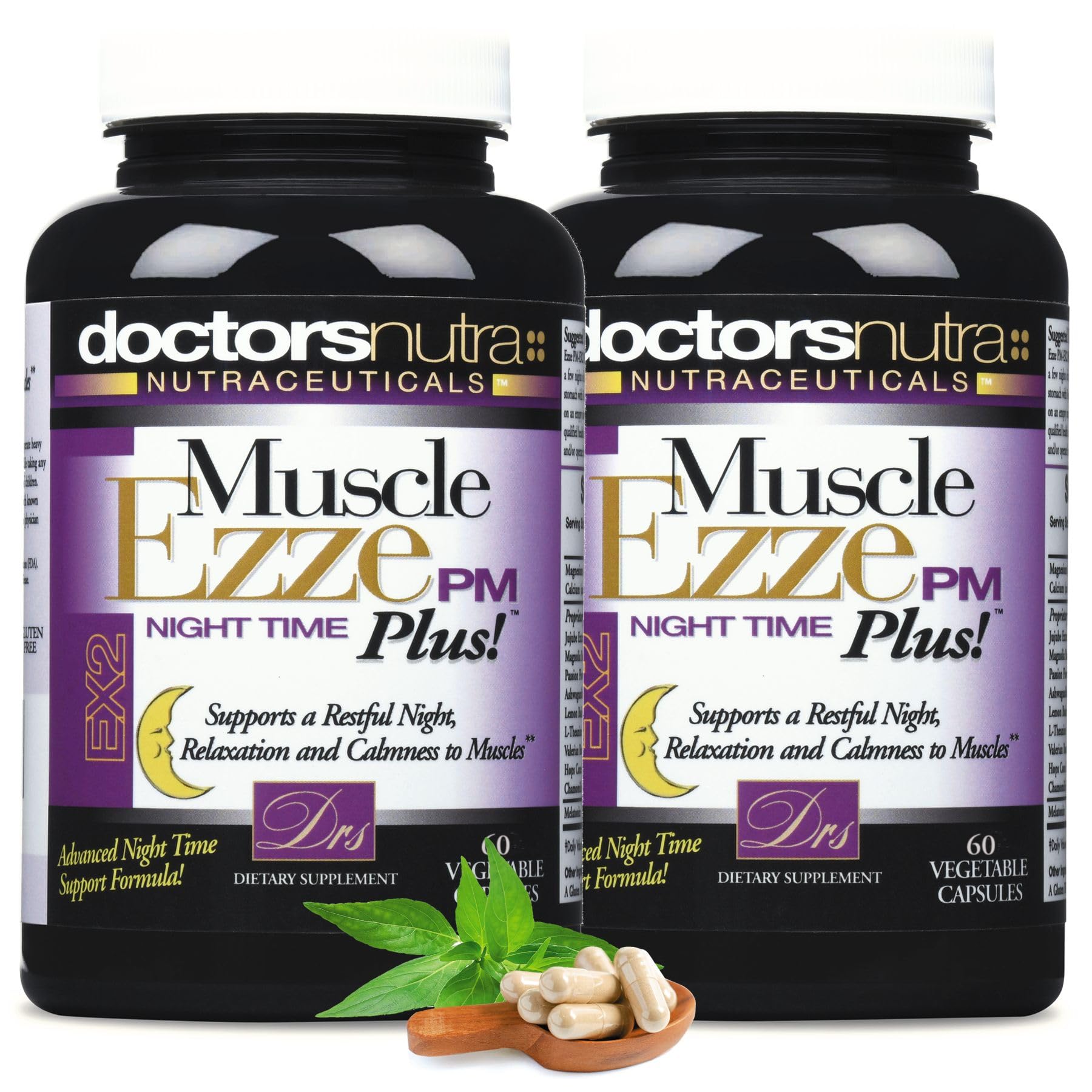 Doctors Nutra Nutraceuticals Muscle Ezze PM Plus Night Time Capsules 120 Capsules