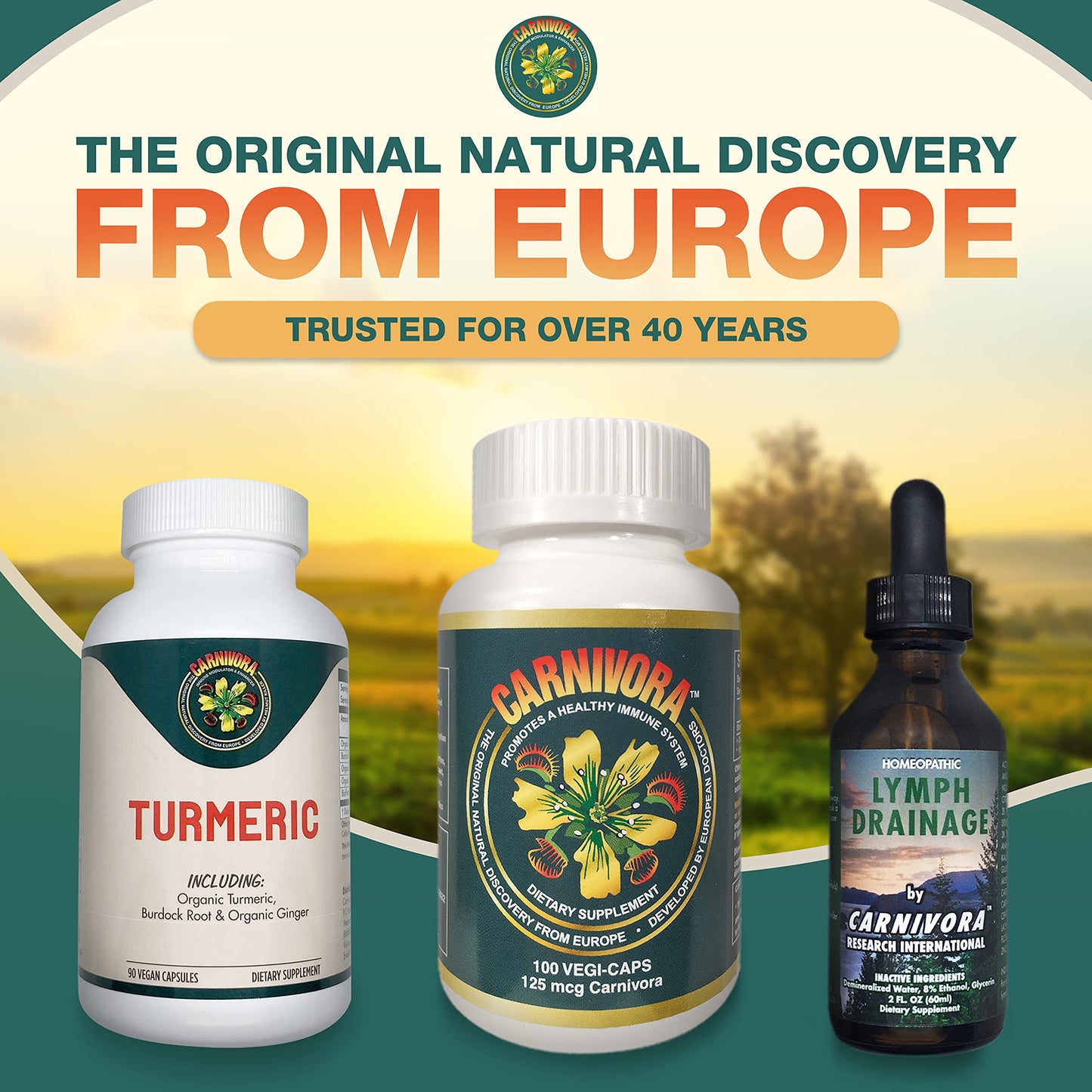Carnivora Turmeric – Support for Joints and Digestive Health 90 Capsules