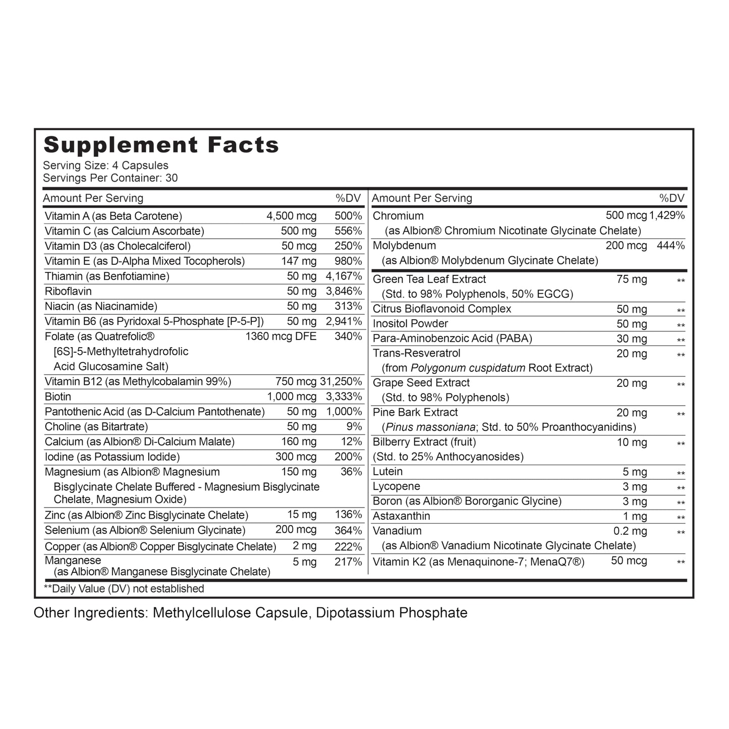 LIVELY VITAMIN CO Multivitamin Capsule 120