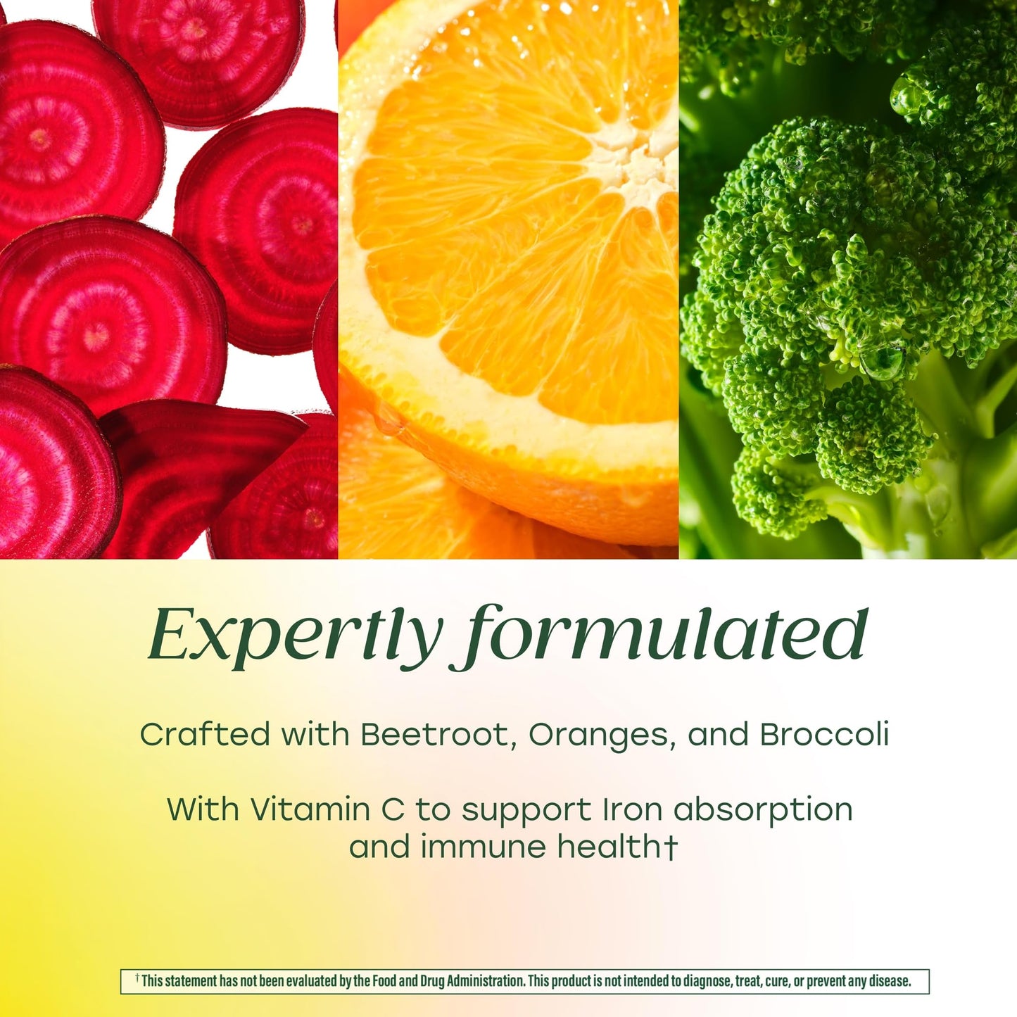 MegaFood Blood Builder Iron Supplement 72 Tablets