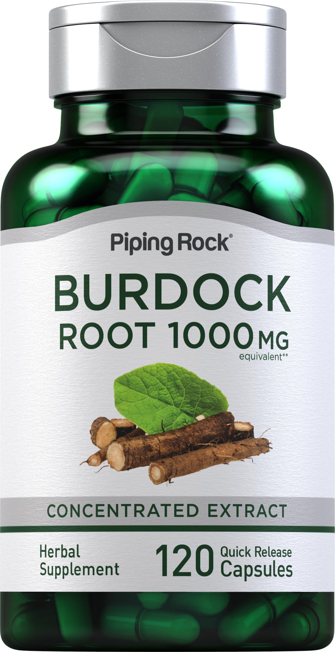 Piping Rock Burdock Root Capsules 120 Count