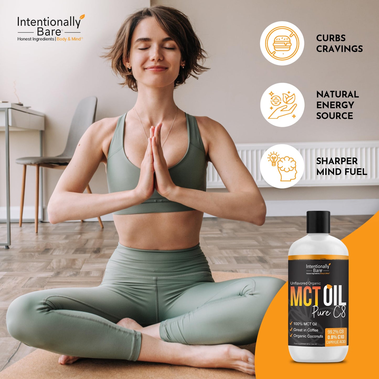 Intentionally Bare MCT Oil Powder Bundle, 2-Pack