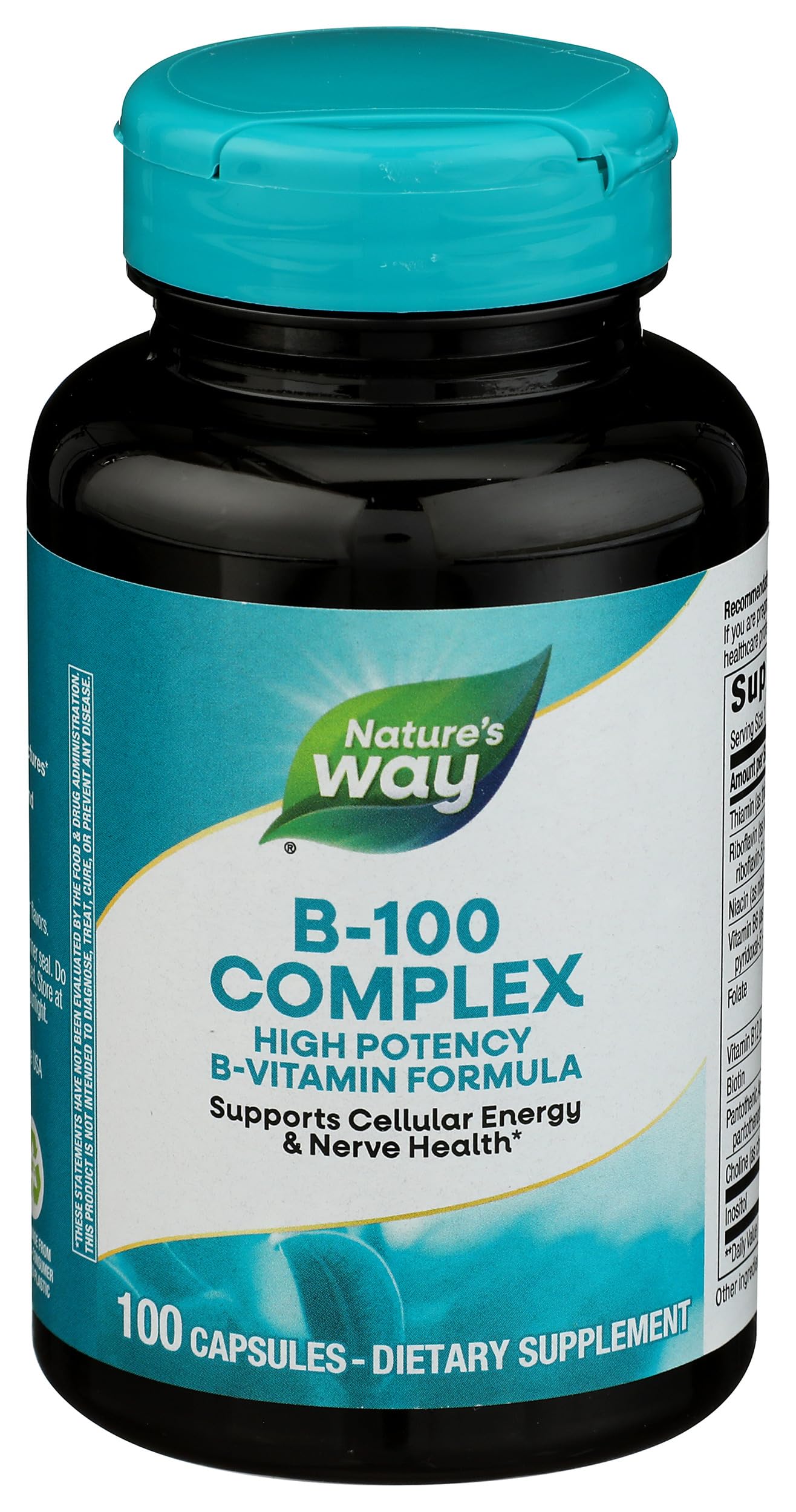 Nature's Way Vitamin B-100 Complex Capsule 100 Count