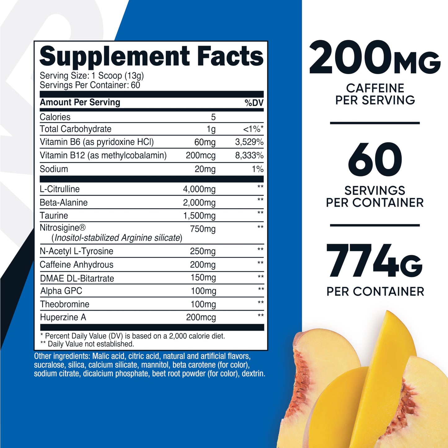 Nutricost Pre-Workout Complex Powder 60 Servings