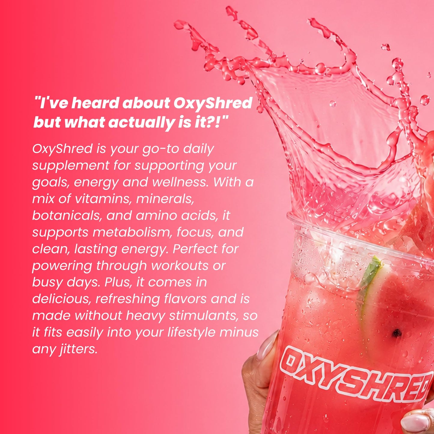 EHP Labs OxyShred Pre Workout Powder, 33 Servings
