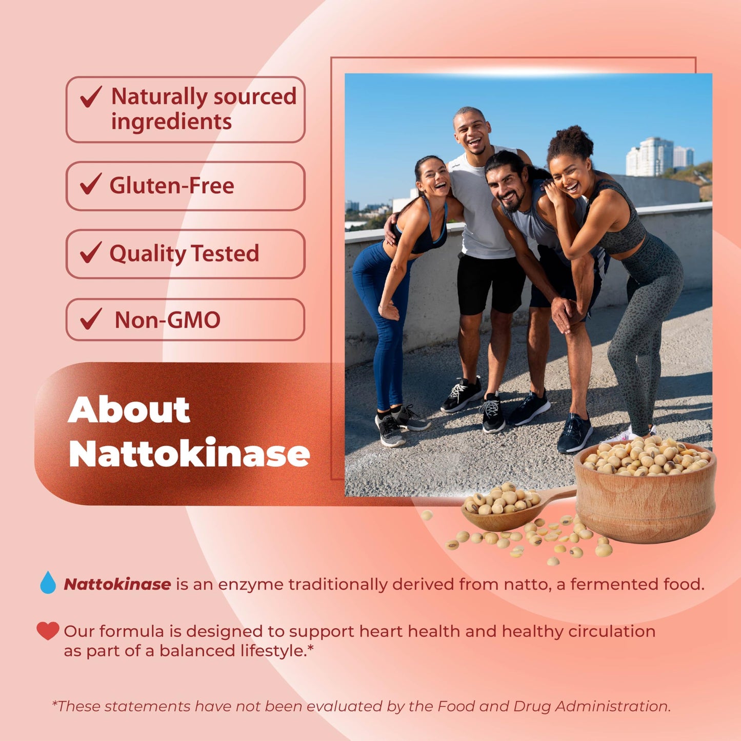 SOTALIX SUPPLEMENT Nattokinase with CoQ10 + Red Yeast Rice Quercetin + Bromelain - Immune Booster Capsule, 150 Capsules